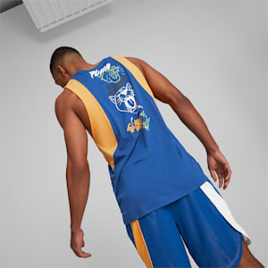 Streetball Tank Men's Tank, Clyde Royal-Clementine, extralarge-IND