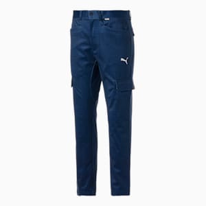 メンズ ゴルフ 3レイヤー AOP スリム テーパードパンツ, Navy Blazer