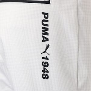 メンズ ゴルフ 3レイヤー AOP スリム テーパードパンツ, Bright White