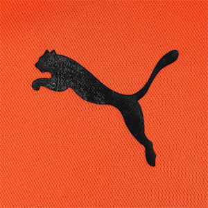 メンズ ゴルフ インナー付 ポロシャツ, Vibrant Orange-Bright White