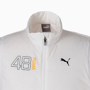 メンズ ゴルフ モンスター ストレッチ DWR フルジップ ベスト, Bright White