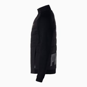メンズ ゴルフ パディング ウーブン ニット ミックス フルジップ ジャケット, Puma Black
