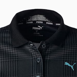 ウィメンズ ゴルフ AOP ウォーム 長袖 ポロシャツ, PUMA Black
