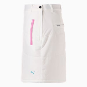 ウィメンズ ゴルフ フュージョン パテッド スカート, Bright White