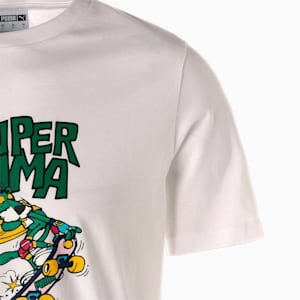 メンズ CLASSICS グラフィック 半袖 Tシャツ, PUMA White