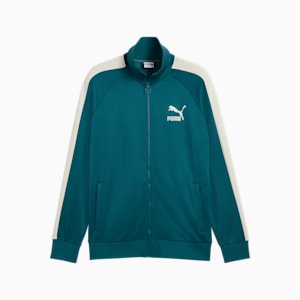 Campera deportiva T7 ICONIC para hombre, Cold Green, extralarge