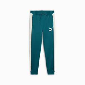 Iconic T7 Men's Track Pants, Cold Green, extralarge