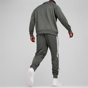 T7 Iconic Men's Slim Fit Track Pants, Mineral Gray, extralarge-IND