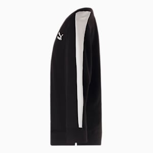 ウィメンズ T7 トレンド 7ETTER Vネック スウェットシャツ, PUMA Black, extralarge-JPN