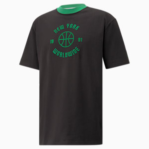 PUMA x RHUIGI Graphic Tee Men, PUMA Black