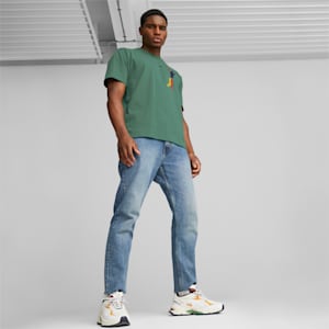 メンズ MMQ PUMA HEROES グラフィック 半袖 Tシャツ, Vine