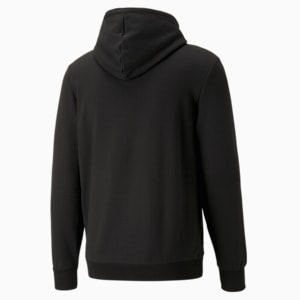 Sudadera con capucha clásica con logo para hombre, PUMA Black-Royal Sapphire, extragrande
