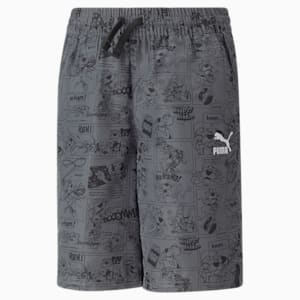 Classics Super PUMA Boys' Shorts, PUMA Black