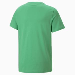 Camiseta con logo Classic para niños grandes, Grassy Green