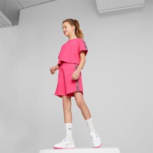 キッズ ガールズ RULEB 半袖 Tシャツ 128-164cm, Glowing Pink