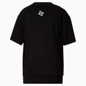 Camiseta STEWIE x REINTRODUCE, Puma Black-Puma Black, extragrande