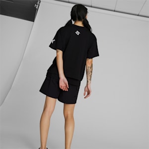 Camiseta STEWIE x REINTRODUCE, Puma Black-Puma Black, extragrande