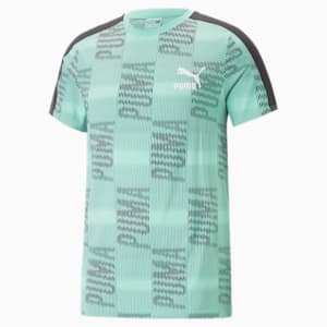 T7 Sport Men's T-Shirt, Mint-AOP