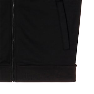 メンズ T7 スポーツ トラックジャケット, PUMA Black-Warm Earth