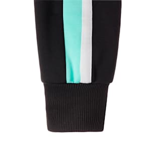 メンズ T7 スポーツ トラックジャケット, PUMA Black-Mint