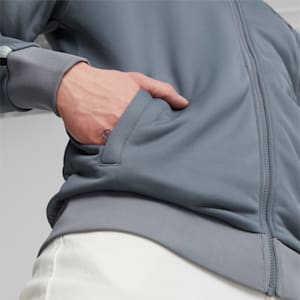 T7 Sport Men's Regular Fit Track Jacket, Gray Tile, extralarge-IND