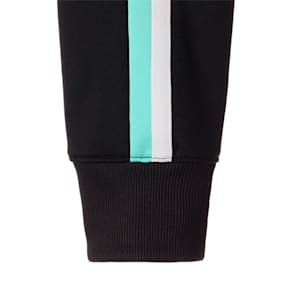 メンズ T7 スポーツ トラックパンツ, PUMA Black-Mint