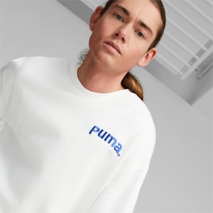 メンズ PUMA TEAM クルーネック スウェット, PUMA White