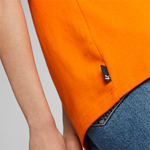 DOWNTOWN Relaxed Graphic Women's T-Shirt, Cayenne Pepper