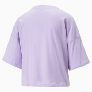 DARE TO Women's Oversized T-Shirt, Vivid Violet, extralarge-IND