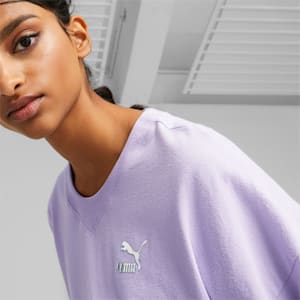 DARE TO Women's Oversized T-Shirt, Vivid Violet, extralarge-IND