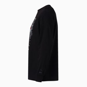 ユニセックス SAKIYAMA グラフィック 長袖 Tシャツ, Puma Black
