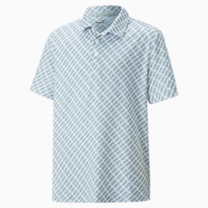 Mattr Pineapples Golf Polo Shirt Youth, Evening Sky, extralarge-GBR