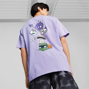 T-shirt imprimé PUMA x 8ENJAMIN, homme, Violet vif, très grand