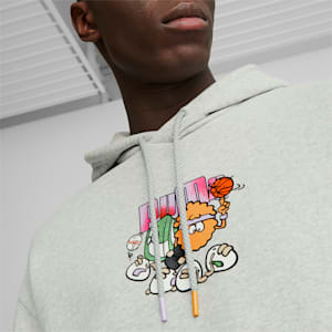 PUMA x 8ENJAMIN Hoodie Men, Light Gray Heather