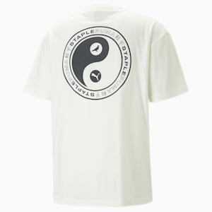 PUMA x STAPLE Men's Relaxed Fit T-Shirt, Warm White, extralarge-IND