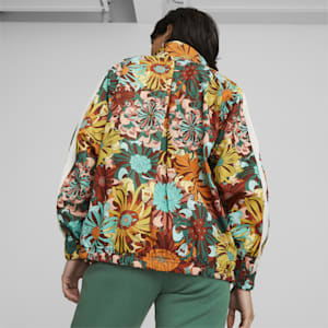 Chamarra con estampado PUMA x LIBERTY para mujer, Pristine-AOP