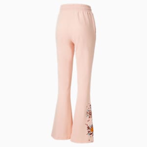 PUMA x LIBERTY Women's Flared Pants, Rose Dust, extralarge