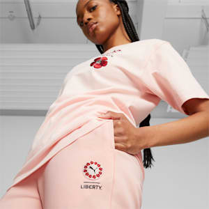 Pants acampanados de mujer PUMA x LIBERTY, Rose Dust, extralarge