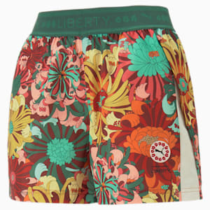 Shorts con estampado PUMA x LIBERTY para mujer, Pristine-AOP
