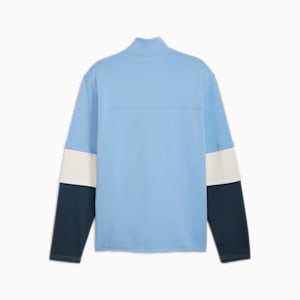PUMA x CHILDHOOD DREAMS Men's Quarter-Zip Shirt, Day Dream-Pristine-Dark Night, extralarge-IND