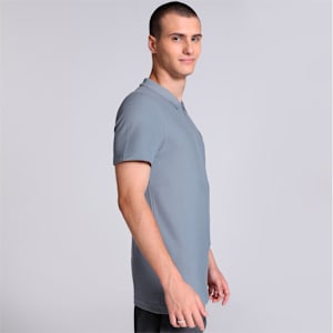 one8 Virat Kohli PUMA Jacquard Men's Polo, Gray Tile