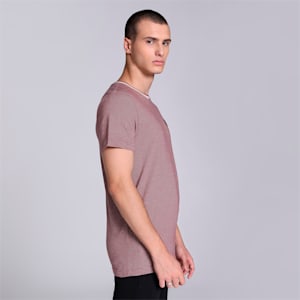 One8 Virat Kohli Jacquard Men's T-Shirt, Wood Violet