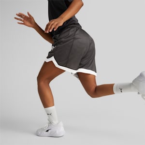 Arc-hitect Mesh Basketball Shorts Women, PUMA Black, extralarge-GBR