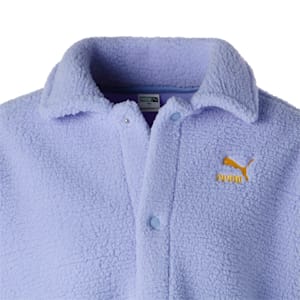 ウィメンズ CLASSICS ジョイ グラフィック フルジップ シェルパ トラックジャケット, Intense Lavender