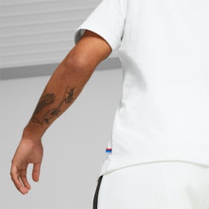 BMW M Motorsport Jacquard Men's T-Shirt, PUMA White, extralarge-IND