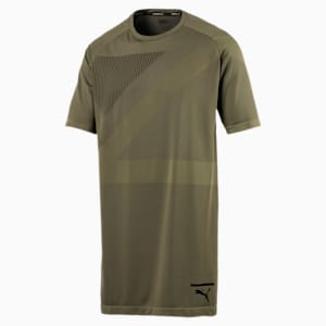 Evolution Men's evoKNIT T-Shirt, Olive Night