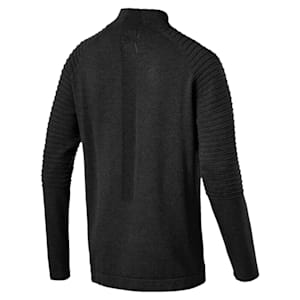 Golf Men's evoKNIT Performance 1/4 Zip Sweater, Puma Black