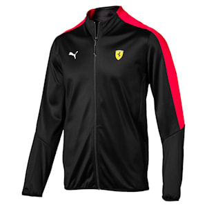 Scuderia Ferrari T7 Men's Track Jacket, Puma Black