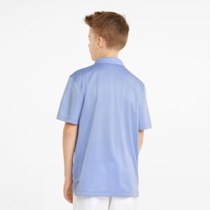 Essential Boys' Golf Polo, Lavendar Pop
