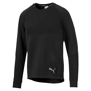 Evostripe Crew Men's Sweater, Puma Black
